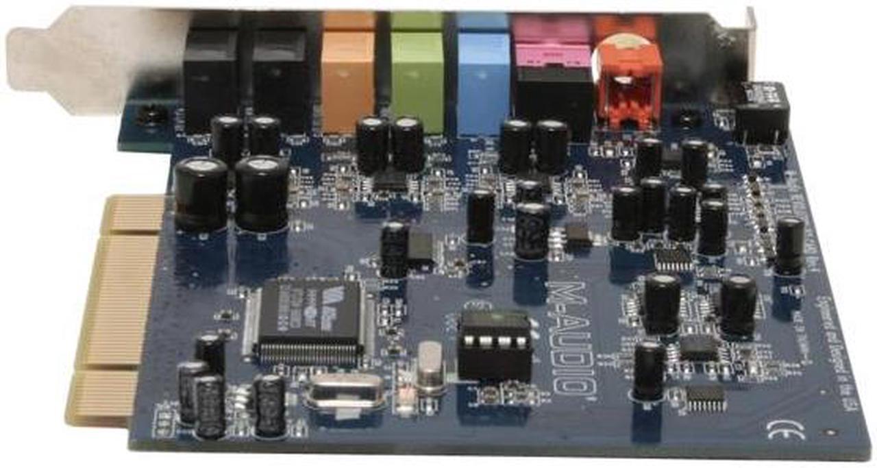 Alt view image 3 of 6 - M-AUDIO High-Definition 7.1 7.1 Channels 24-bit 192KHz PCI Interface High-Definition Surround Sound Card