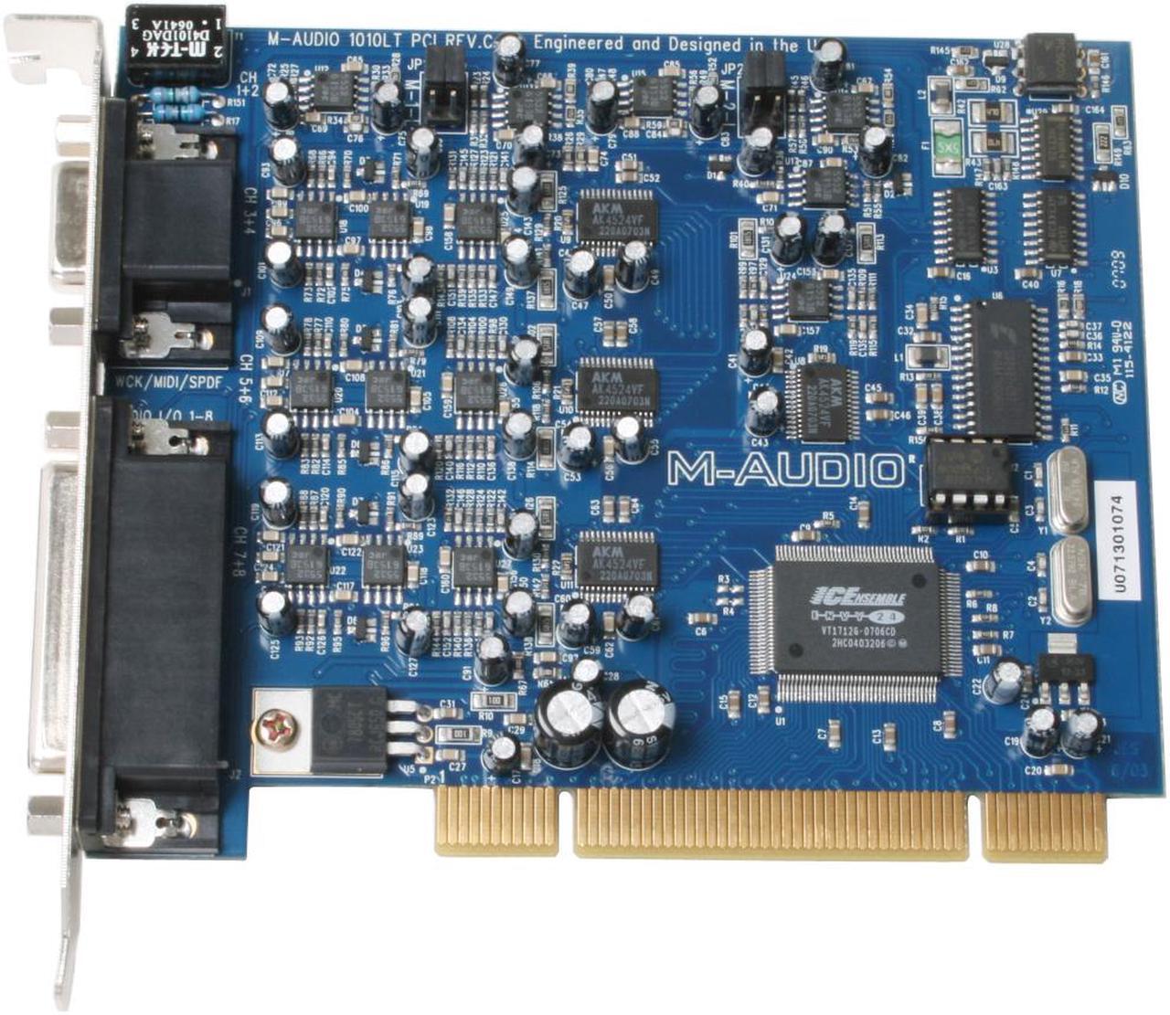 Alt view image 2 of 6 - M-AUDIO Delta 1010LT 24-bit 96KHz PCI Interface 10-In-10-Out PCI Virtual Studio