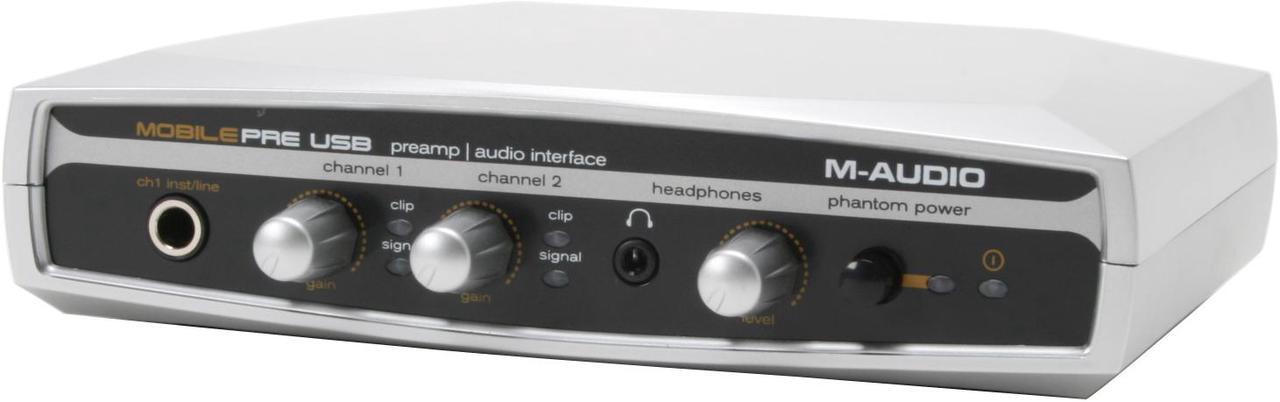 Main image of M-AUDIO MobilePre USB 16-bit 48KHz USB Interface USB Bus-Powered Preamp and Audio Interface