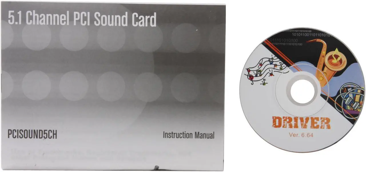 Alt view image 5 of 6 - StarTech.com PCISOUND5CH 5.1 Channels 24-bit 48KHz PCI Interface Sound Card