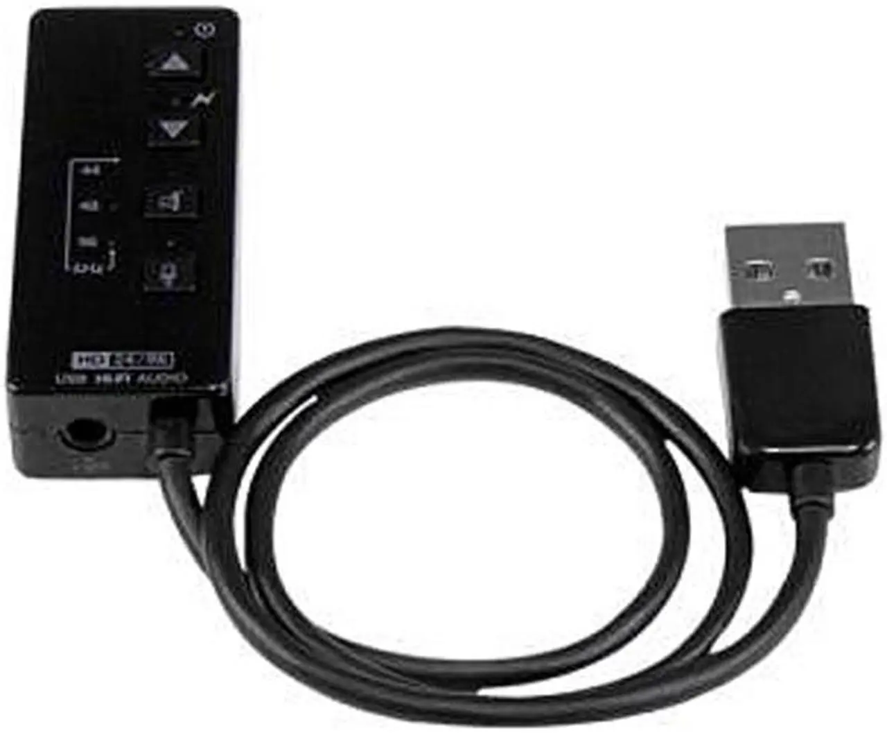 Main image of StarTech.com USB Stereo Audio Adapter External Sound Card with SPDIF Digital Audio and Built-in Microphone