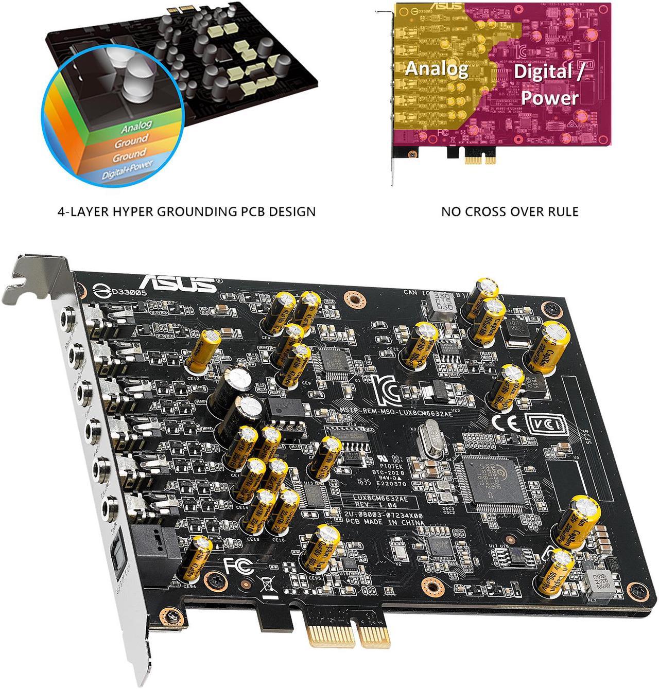 Asus Xonar Ae Sound Card Newegg Com