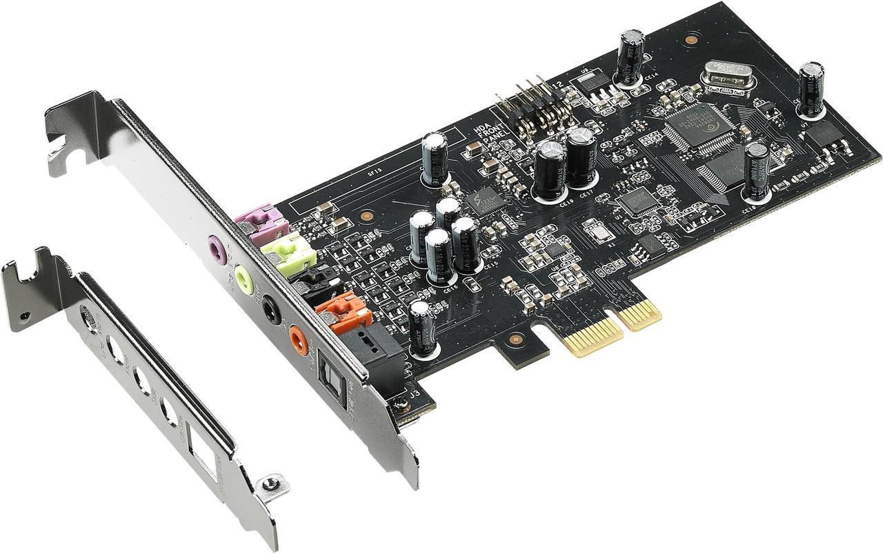 ASUS Xonar SE 5.1 Channel 192 kHz / 24-bit Hi-Res 116dB SNR PCIe Gaming Sound Card with Windows 10 Compatibility