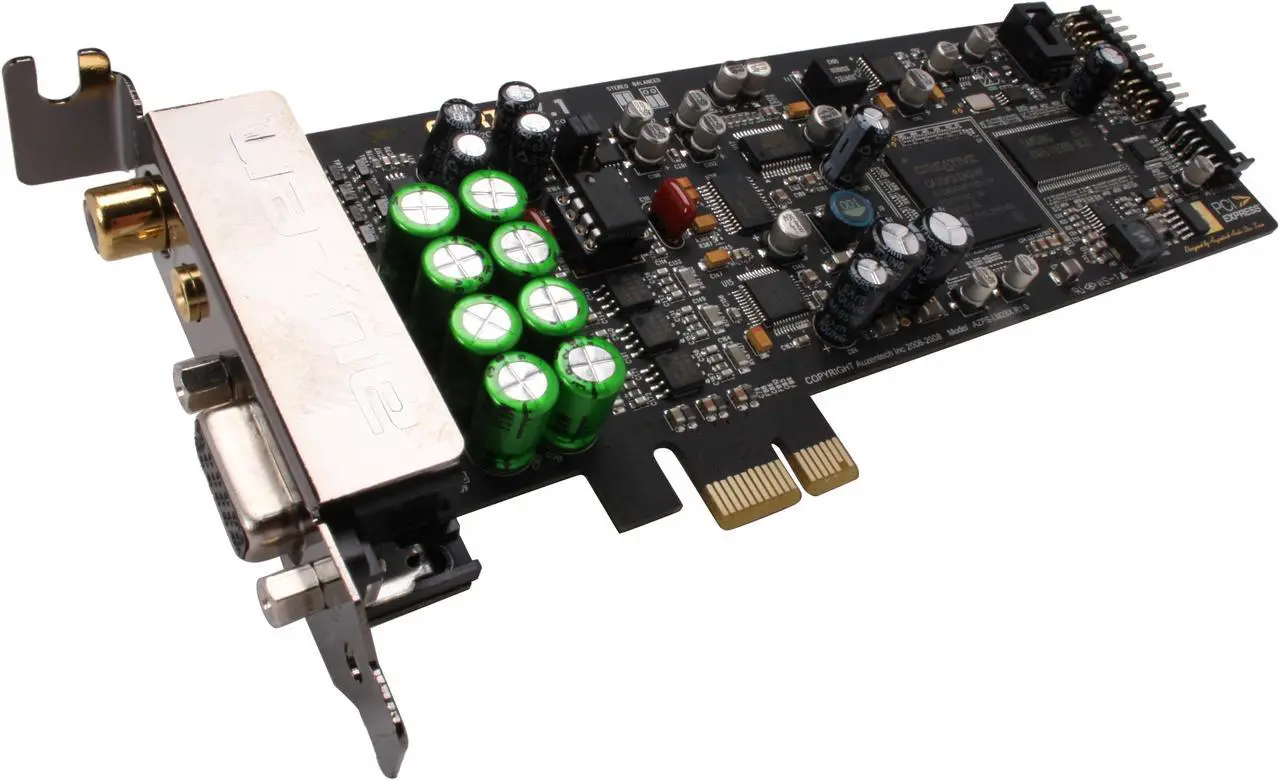 Main image of AuzenTech  AZT-FORTE  X-Fi Forte 7.1 Low Profile PCI Express Sound Card