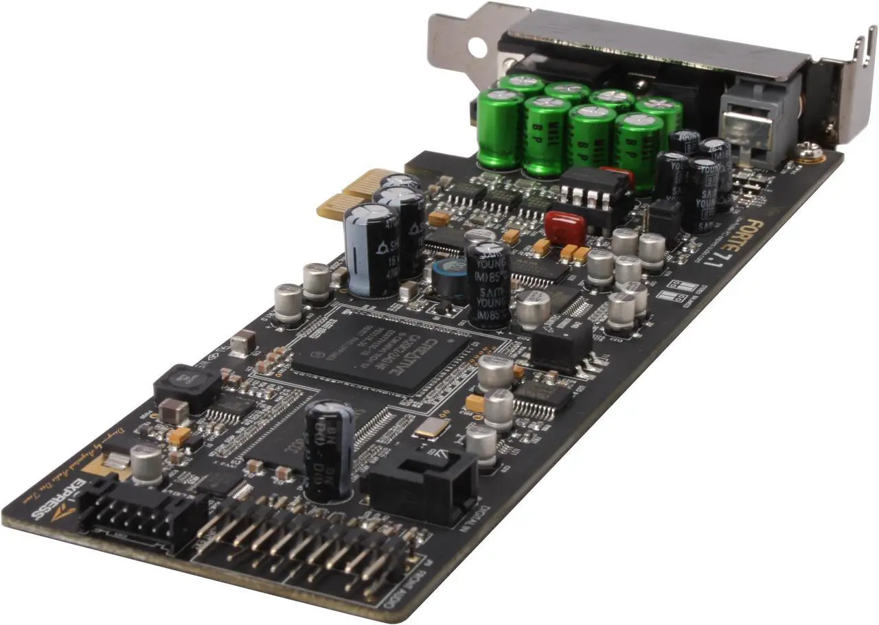 Alt view image 5 of 8 - AuzenTech  AZT-FORTE  X-Fi Forte 7.1 Low Profile PCI Express Sound Card