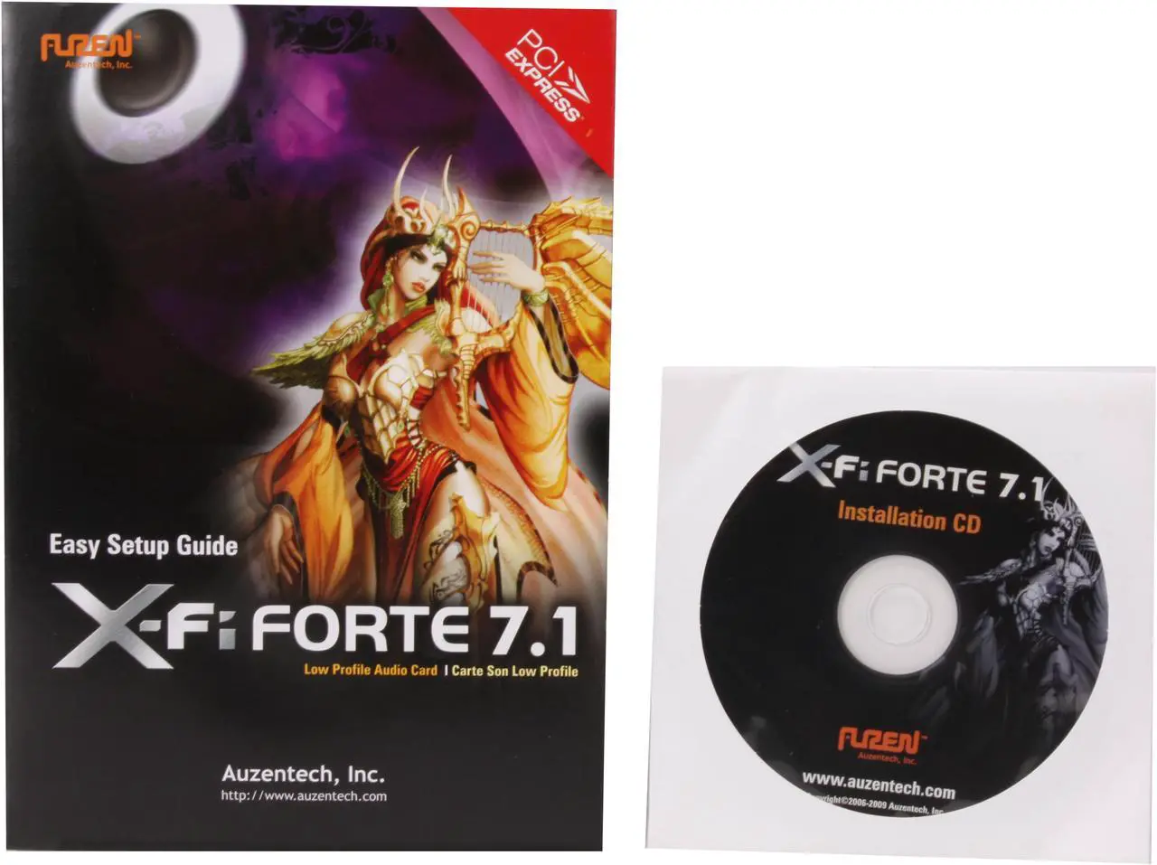 Alt view image 7 of 8 - AuzenTech  AZT-FORTE  X-Fi Forte 7.1 Low Profile PCI Express Sound Card