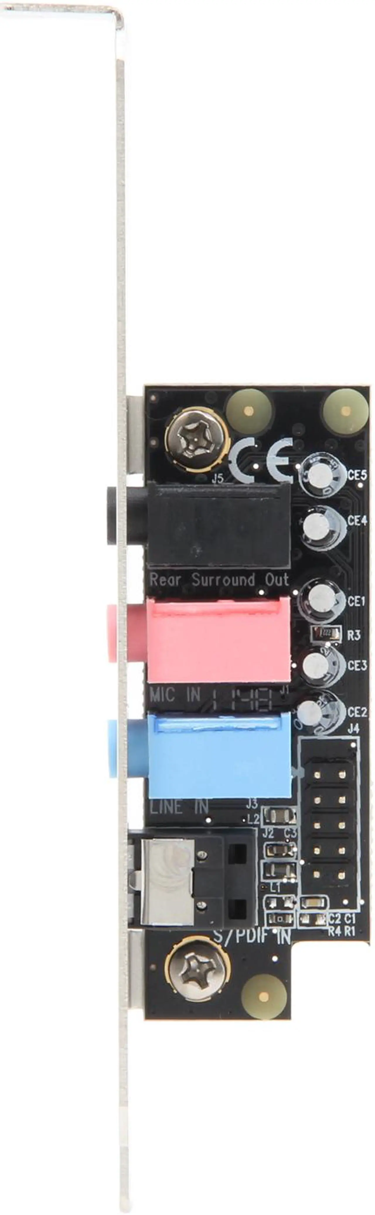 Alt view image 3 of 8 - SYBA SD-PEX63034 7.1 Channels 24-bit 48KHz PCI Express x1 Interface Surround Sound Digital/Analog Audio Card