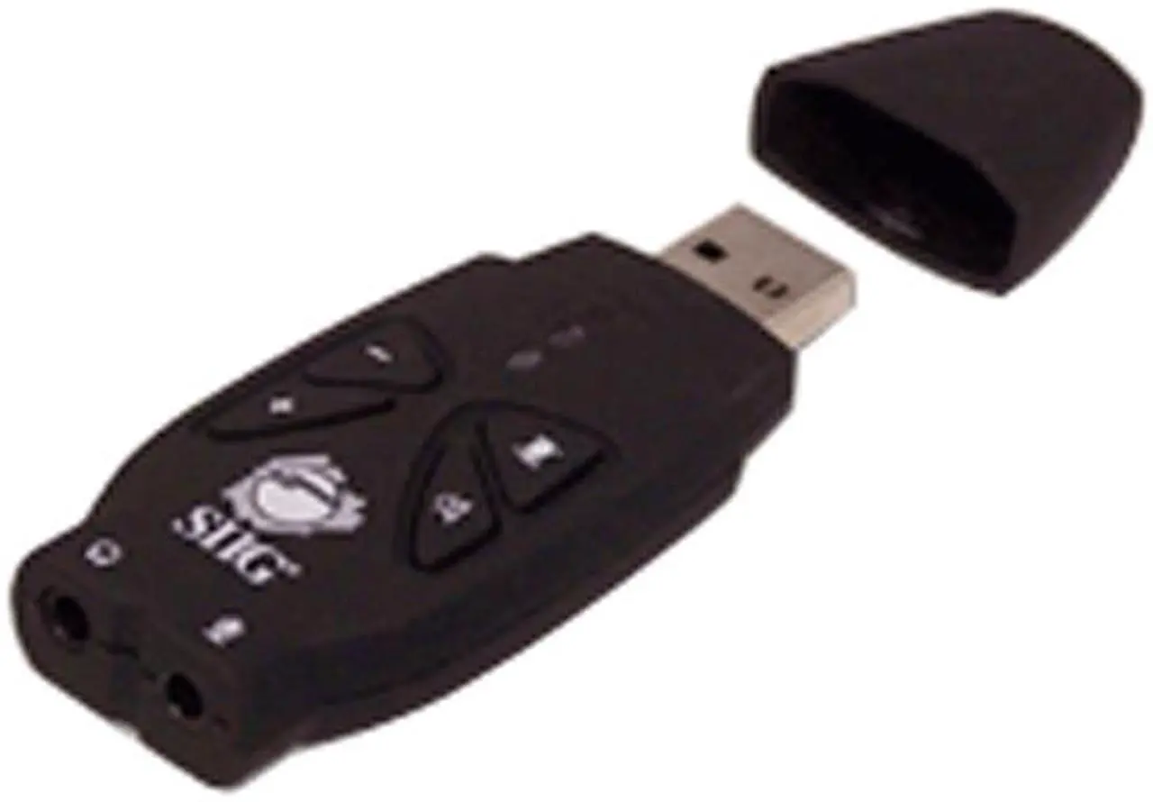 Alt view image 2 of 3 - SIIG CE-S00022-S1 USB SoundWave 7.1 Pro