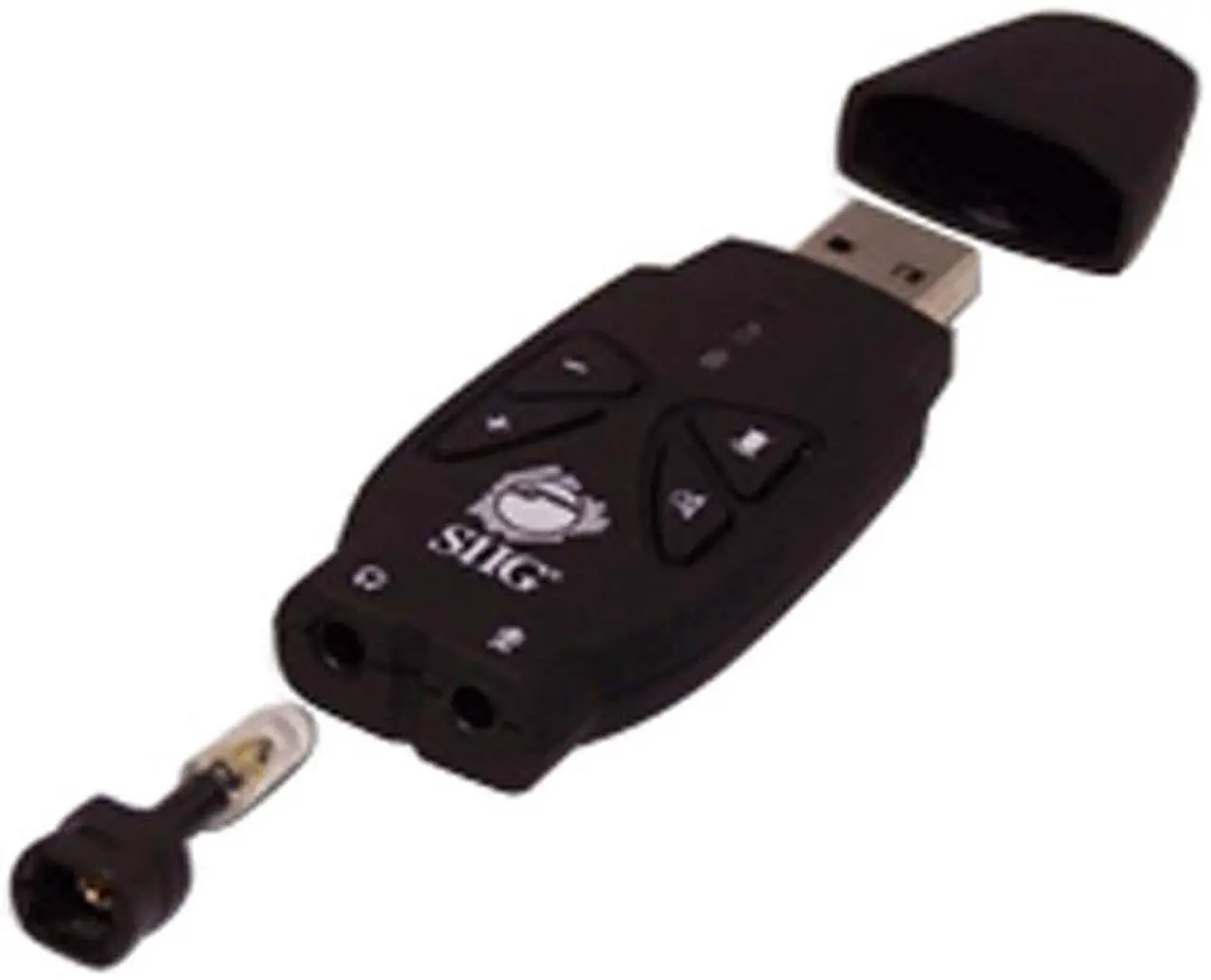 Alt view image 3 of 3 - SIIG CE-S00022-S1 USB SoundWave 7.1 Pro