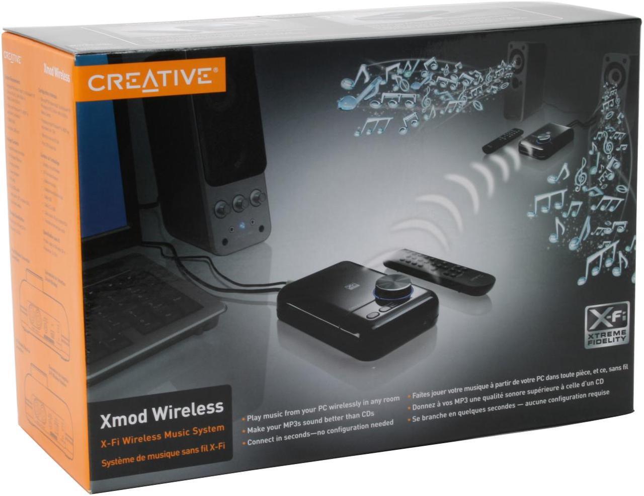 Alt view image 8 of 8 - Creative Xmod Wireless X-Fi Wireless Music System