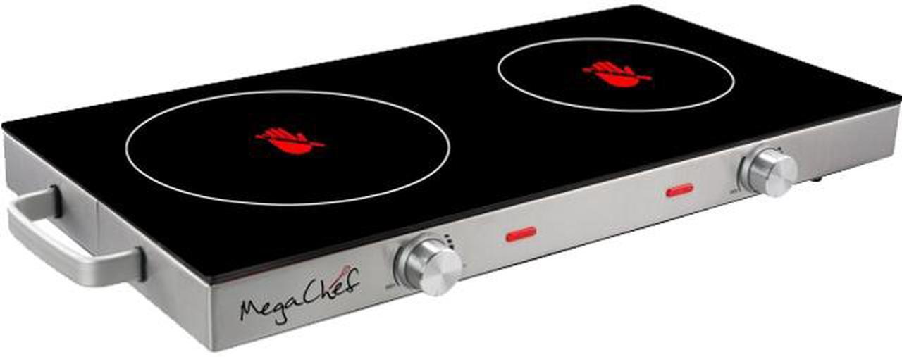Main image of MegaChef Ceramic Infrared Double Electical Cooktop (MC-6200IC)