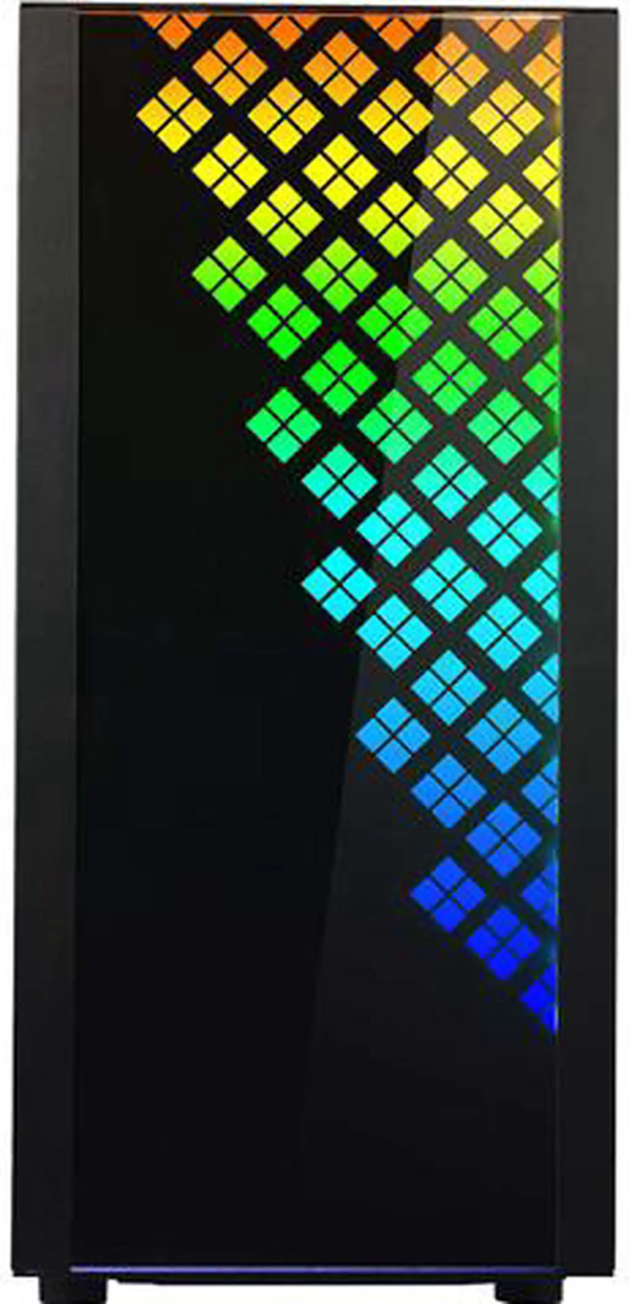 Main image of BitFenix DAWN TG Case Black, 3 Sides Tempered Glass, E-ATX/ATX/Micro ATX/Mini ITX Form Factor, Asus AURA SYNC 3-pin Addressable RGB LED, BFC-DAW-500-KKGSK-RP