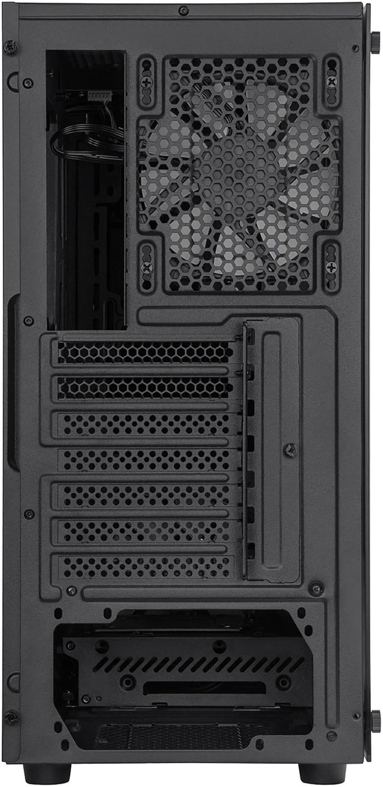 Alt view image 14 of 20 - silverstone fara b1 pro, argb lighting, tempered glass, mid tower atx chassis, sst-fab1b-pro