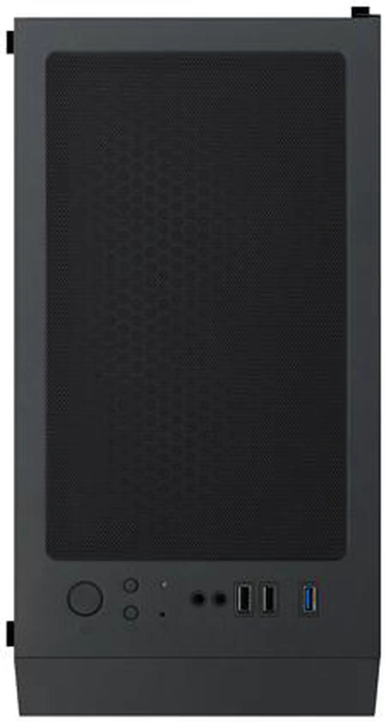 Alt view image 4 of 6 - Montech X2 MESH Black ATX Mid-Tower Case/High Airflow, Fine Mesh Front Panel, Full Glass Side Panel
, Pre-Installed 2 x 140mm, 1 x 120 mm Rainbow Led Fans