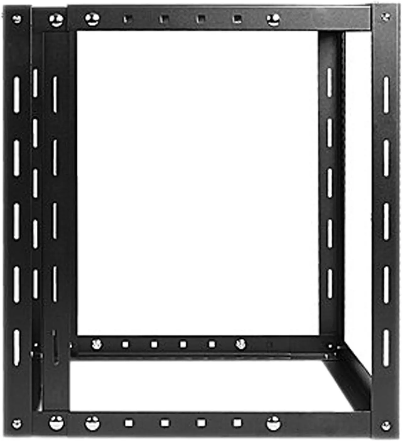 Alt view image 3 of 4 - Claytek 12U 800mm Adjustable Wallmount Server Cabinet with 2U Drawer