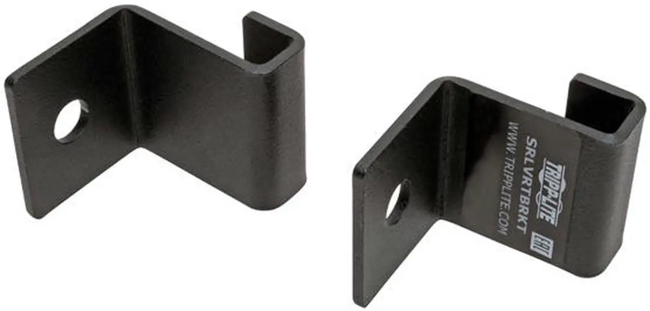 Alt view image 2 of 6 - TRIPP LITE SRLVRTBRKT Cable Runway Vertical Wall Brackets, Straight