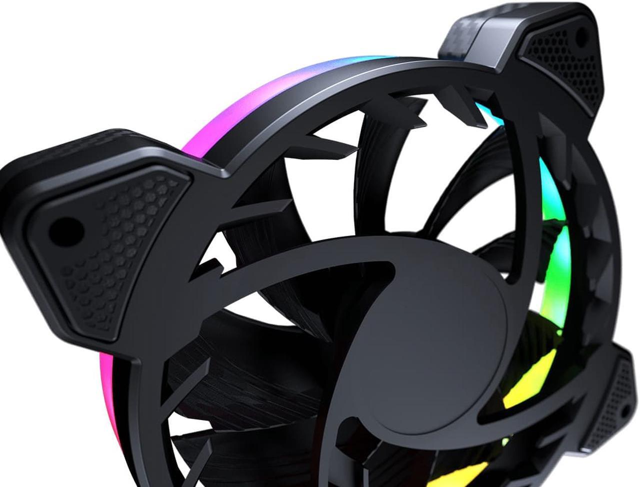 Alt view image 3 of 7 - COUGAR VORTEX ARGB VK 120 PWM HDB (SINGLE FAN)