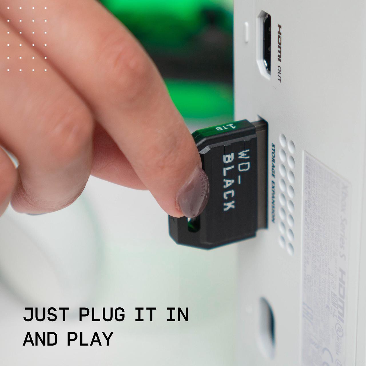 Alt view image 5 of 7 - WD_BLACK C50 Expansion Card Xbox 1TB WDBMPH0010BNC-WCSN