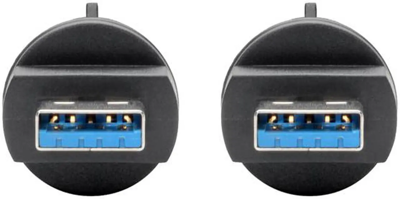 Alt view image 4 of 7 - Tripp Lite Industrial USB-A to USB-A Cable, SuperSpeed, 13 ft. M/M, Shielded, TAA-Compliant (U325-013-IND)