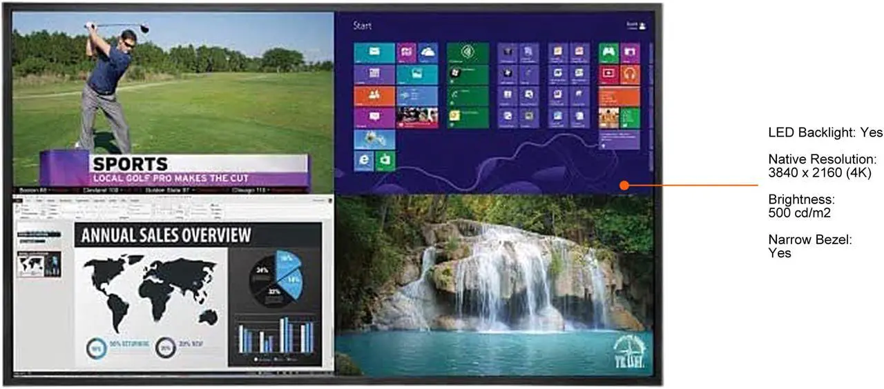 Alt view image 3 of 3 - EP6524K 65 DIAGONAL UHD ULTRA SLIM