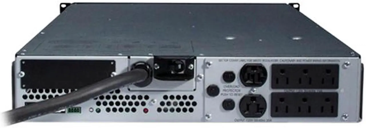 Alt view image 2 of 3 - APC Smart-UPS 3000VA USB & Serial RM 2U 120V (SUA3000RM2U) - 2 Year Warranty Included