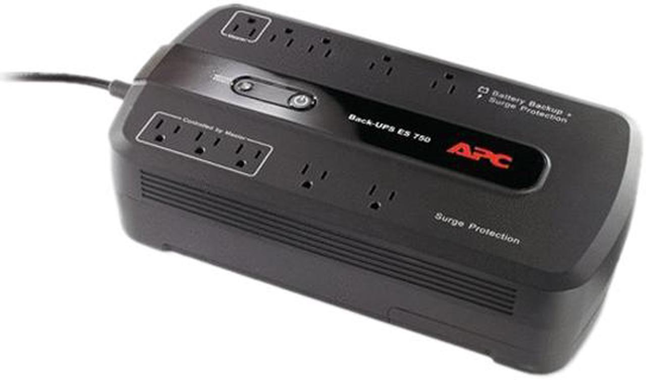 Alt view image 2 of 2 - APC Back-UPS BE750G 750 VA 450W 10 Outlets UPS (Back Up Power Supply)