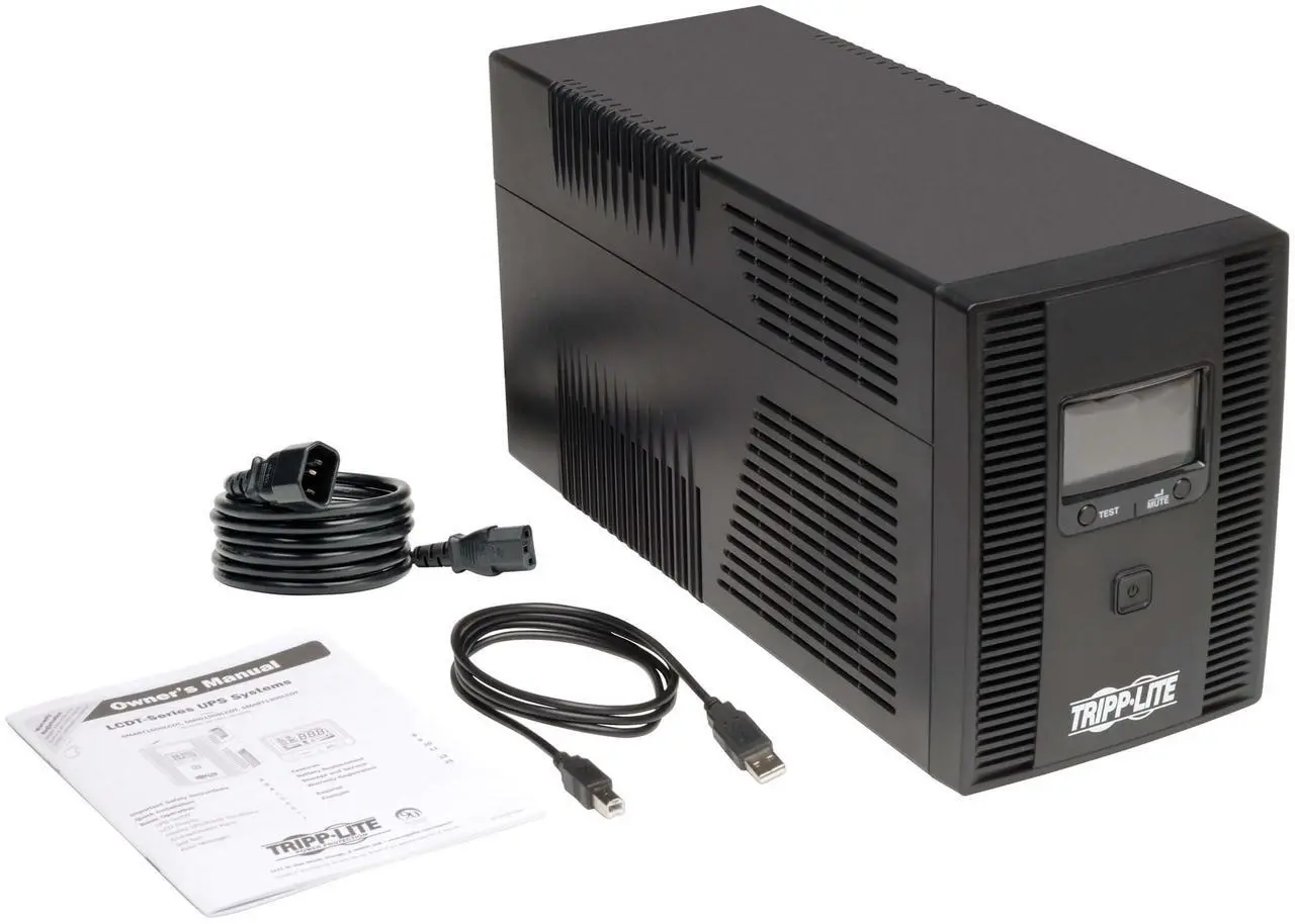 Alt view image 7 of 7 - Tripp Lite SmartPro LCD 230V 1.5kVA 900W Line-Interactive Tower UPS