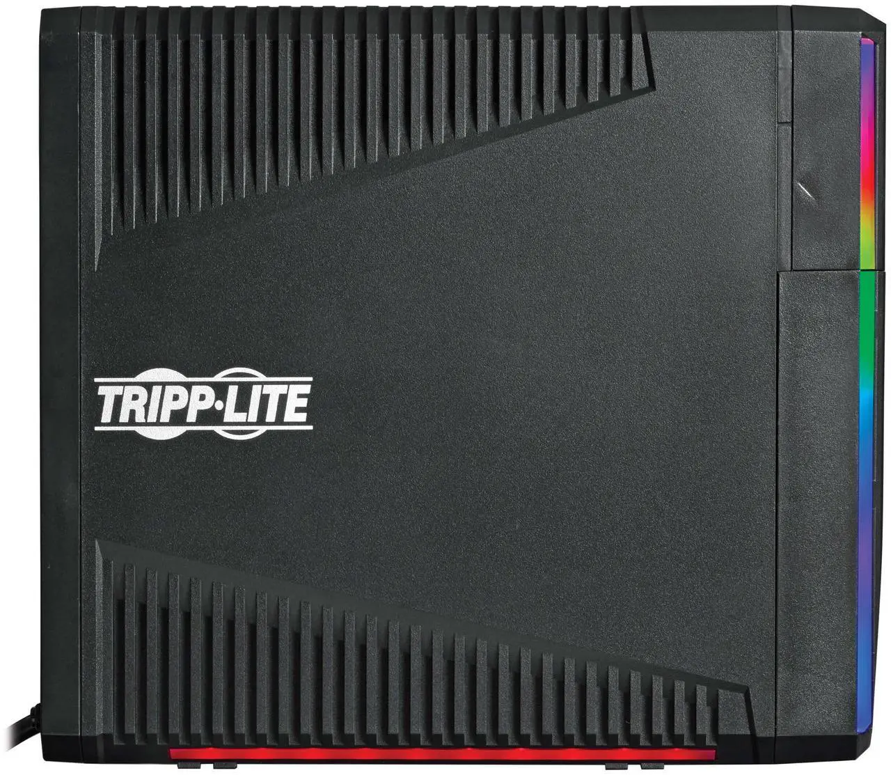 Alt view image 8 of 7 - Tripp Lite UPS 1000VA 600W 120V Pure Sine Wave Gaming UPS Battery Backup - LCD, AVR, RGB LEDs, USB Charging, Power Saving - Tower - AVR - 7 Hour Recharge - 2 Minute Stand-by - 120 V AC Input - 120 V A