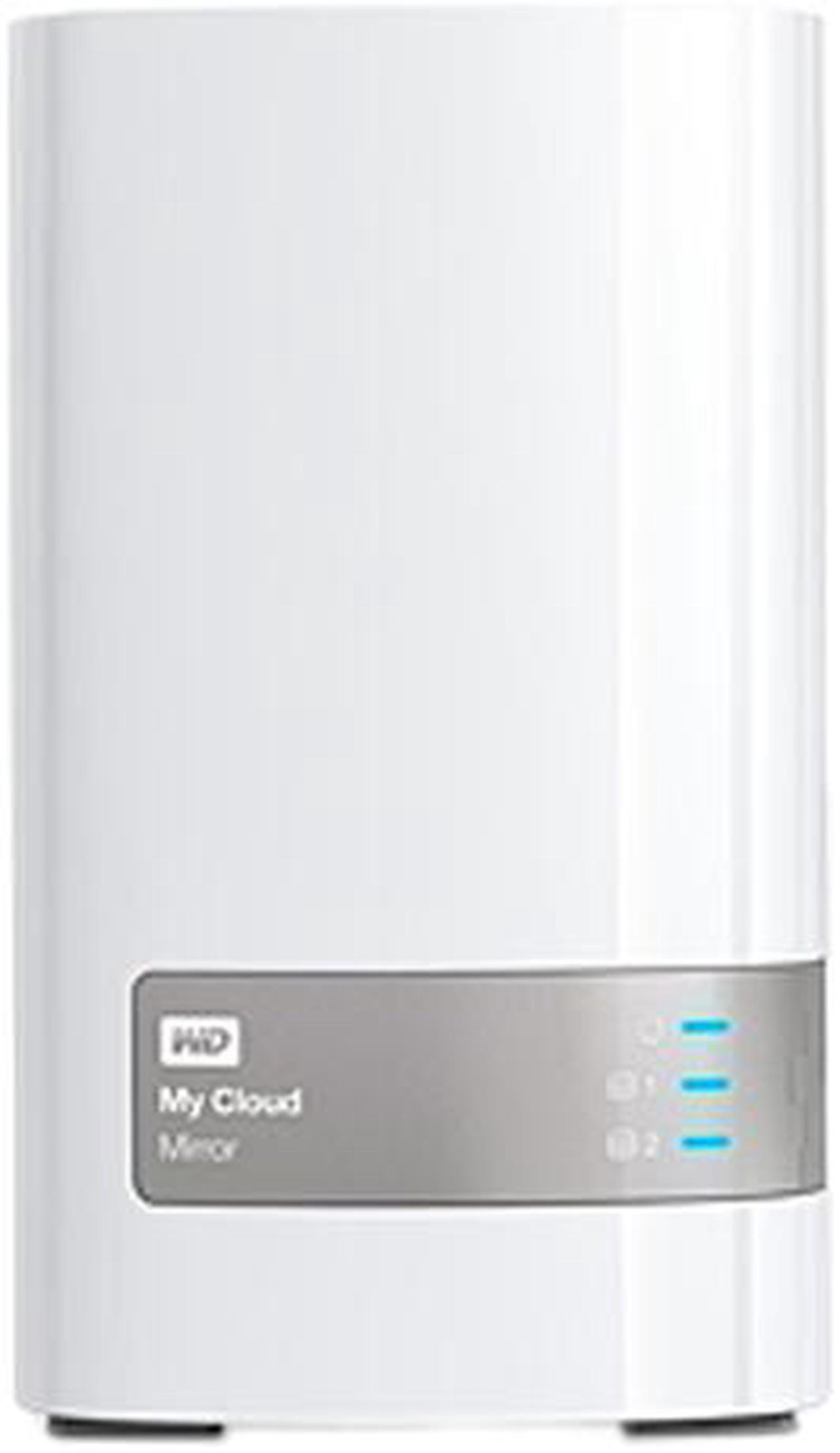 Main image of WD 12TB My Cloud Mirror (Gen 2) + 2-bay Personal Cloud Storage - NAS Network Attached Storage WDBWVZ0120JWT-NESN