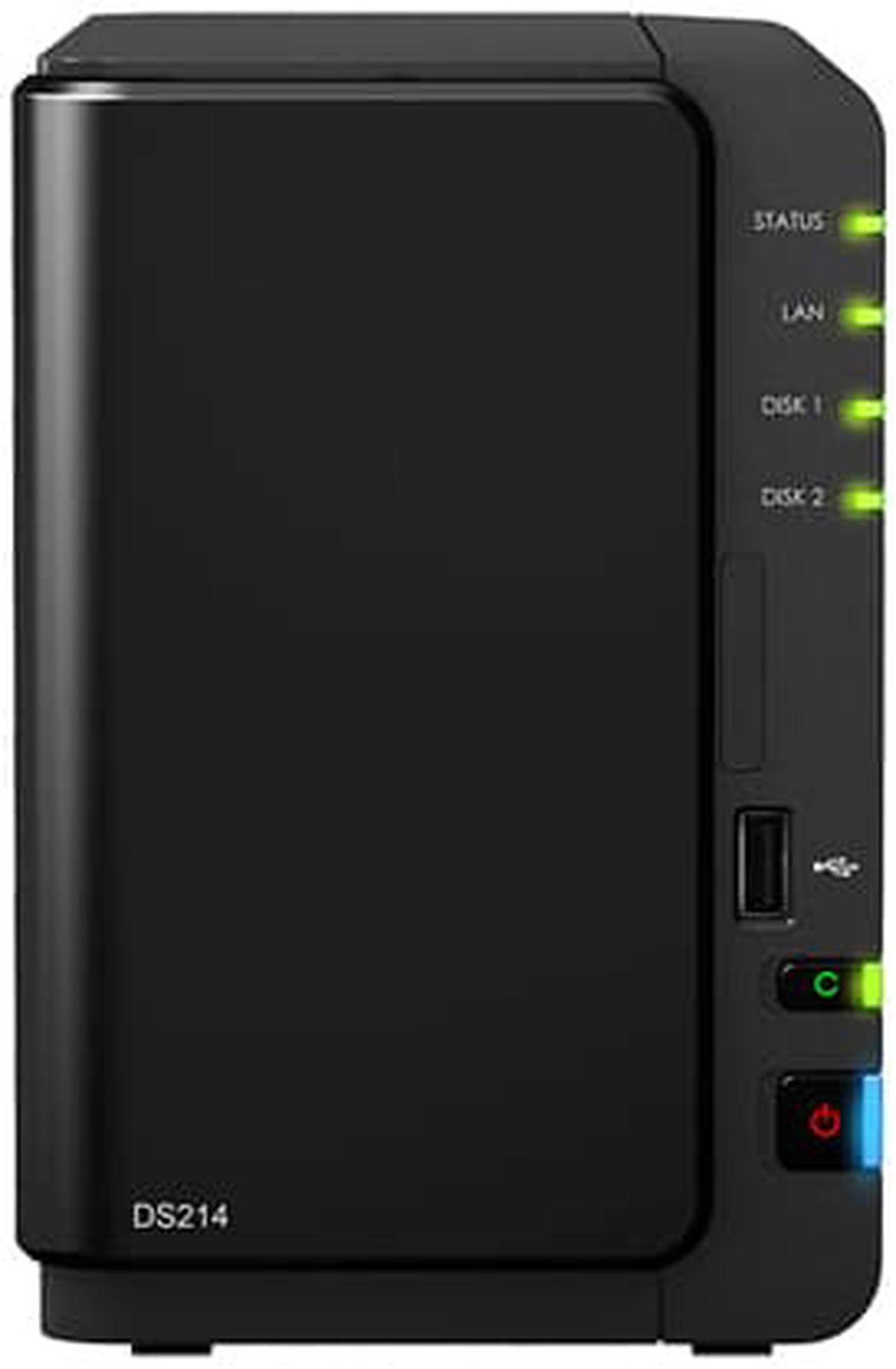 Alt view image 2 of 6 - Synology DiskStation DS214 High-Performance 2-Bay NAS Server for SMB & SOHO