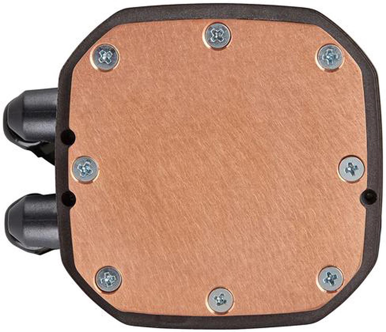 Alt view image 7 of 9 - Corsair Hydro Series H100x Extreme Performance Liquid / Water 240mm CPU Cooler (CW-9060040-WW) LGA 1700 Compatible