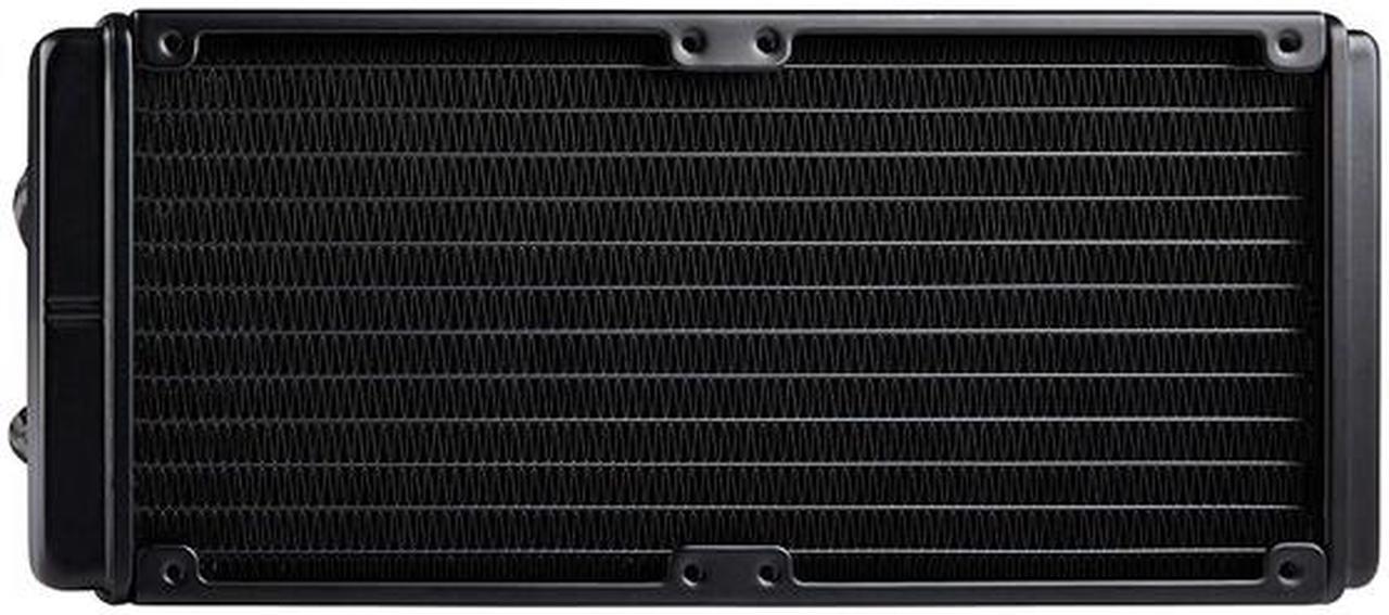 Alt view image 4 of 9 - Corsair Hydro Series H100x Extreme Performance Liquid / Water 240mm CPU Cooler (CW-9060040-WW) LGA 1700 Compatible