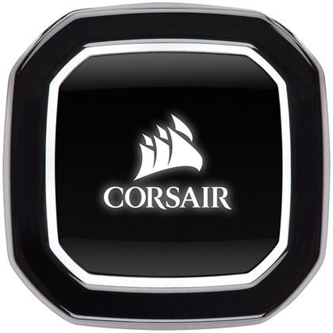 Alt view image 6 of 9 - Corsair Hydro Series H100x Extreme Performance Liquid / Water 240mm CPU Cooler (CW-9060040-WW) LGA 1700 Compatible