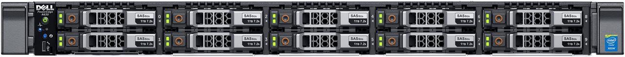 Alt view image 5 of 11 - Dell PowerEdge R630 1U Rack-Mountable Server 1x Xeon E5-2640v4 16GB 600GB
