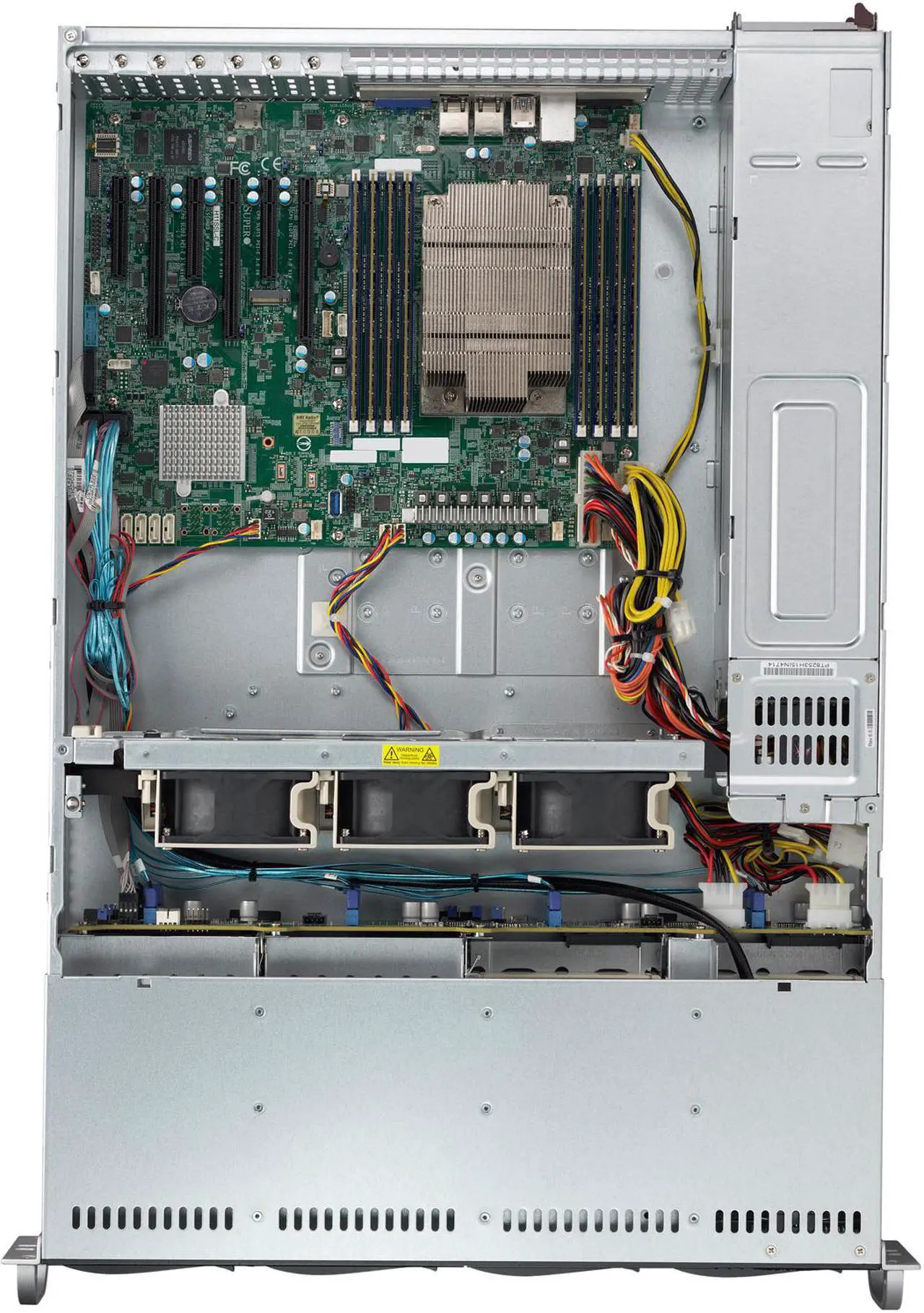 Alt view image 4 of 4 - Supermicro AS-2013S-C0R 2U AMD EPYC 7000-Series Server