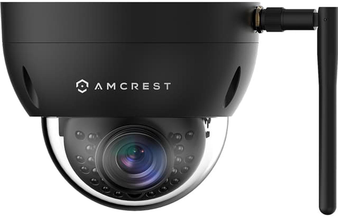 Main image of Amcrest ProHD Fixed Outdoor 3-Megapixel (2304 x 1296P) Wi-Fi Vandal Dome IP Security Camera - IP67 Weatherproof, IK10 Vandal-Proof, 3MP (1080P/1296P), IP3M-956B (Black)