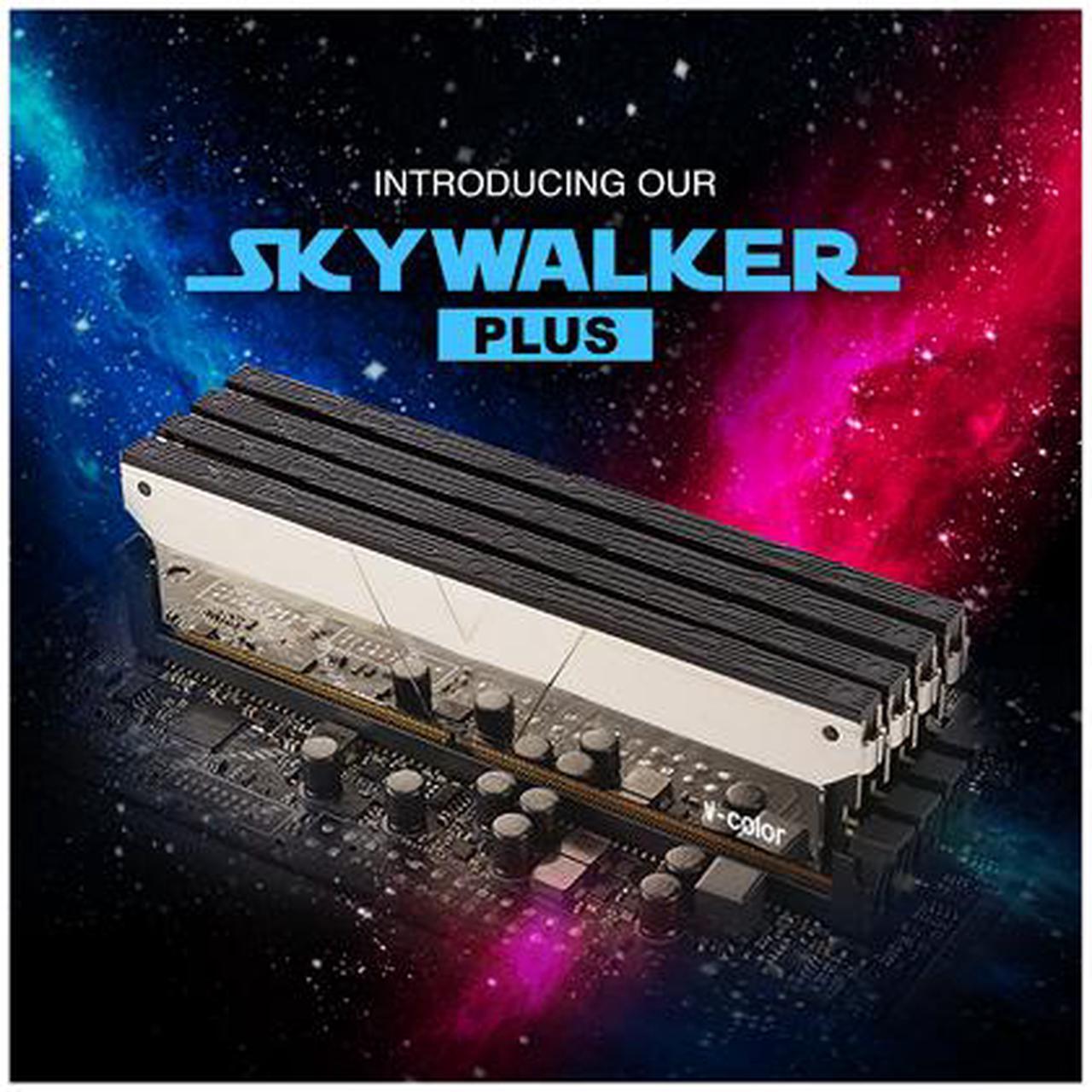 Alt view image 2 of 4 - V-color Skywalker Plus 32GB (2x16GB) DDR4 3200MHz (PC4-25600) SK Hynix IC Gaming Memory Model TO416G32D816DSPSXK
