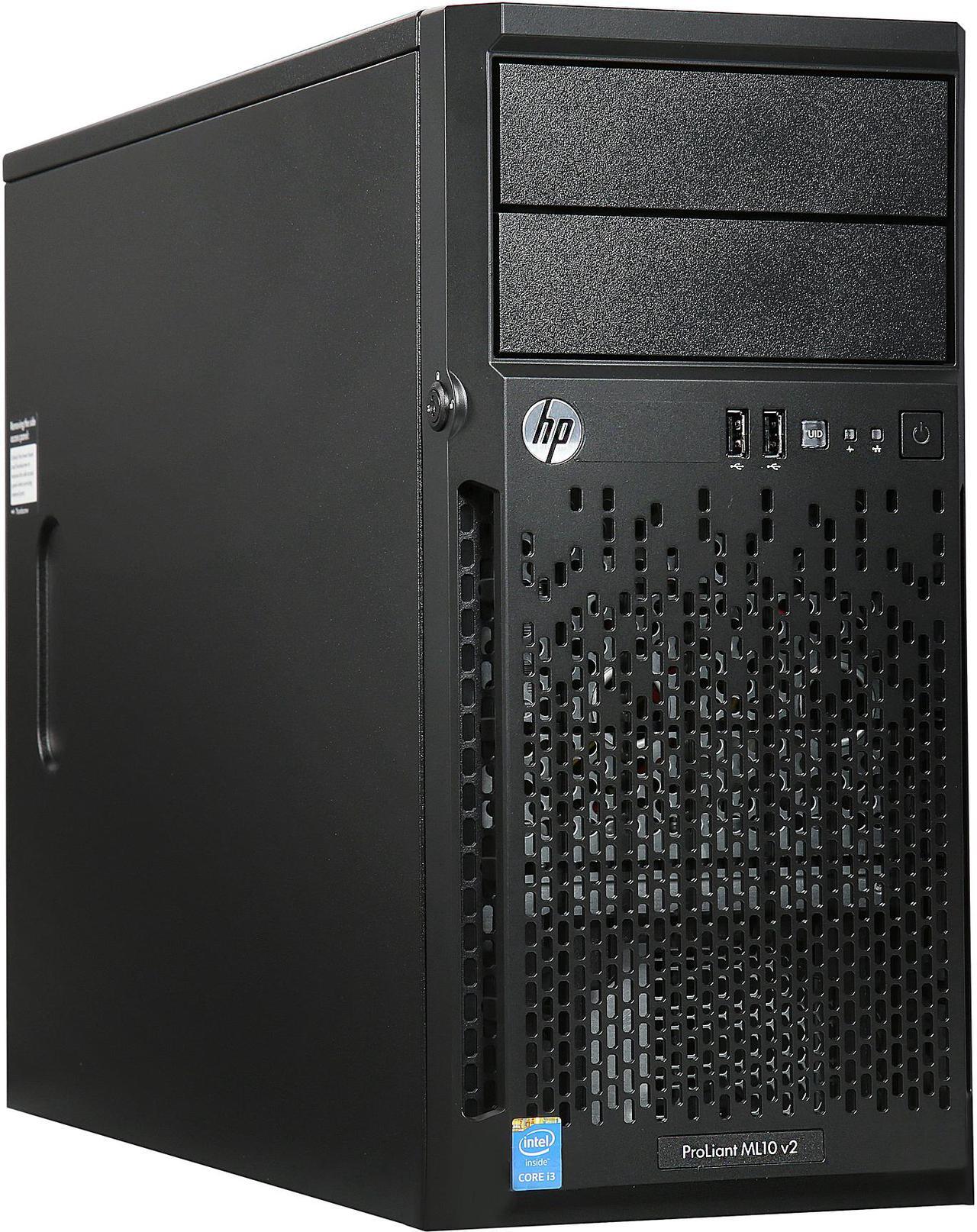 Main image of HP ProLiant ML10 V2 Tower Server System i3-4150 3.5 GHz 8GB RAM 500GB SATA 7.2K