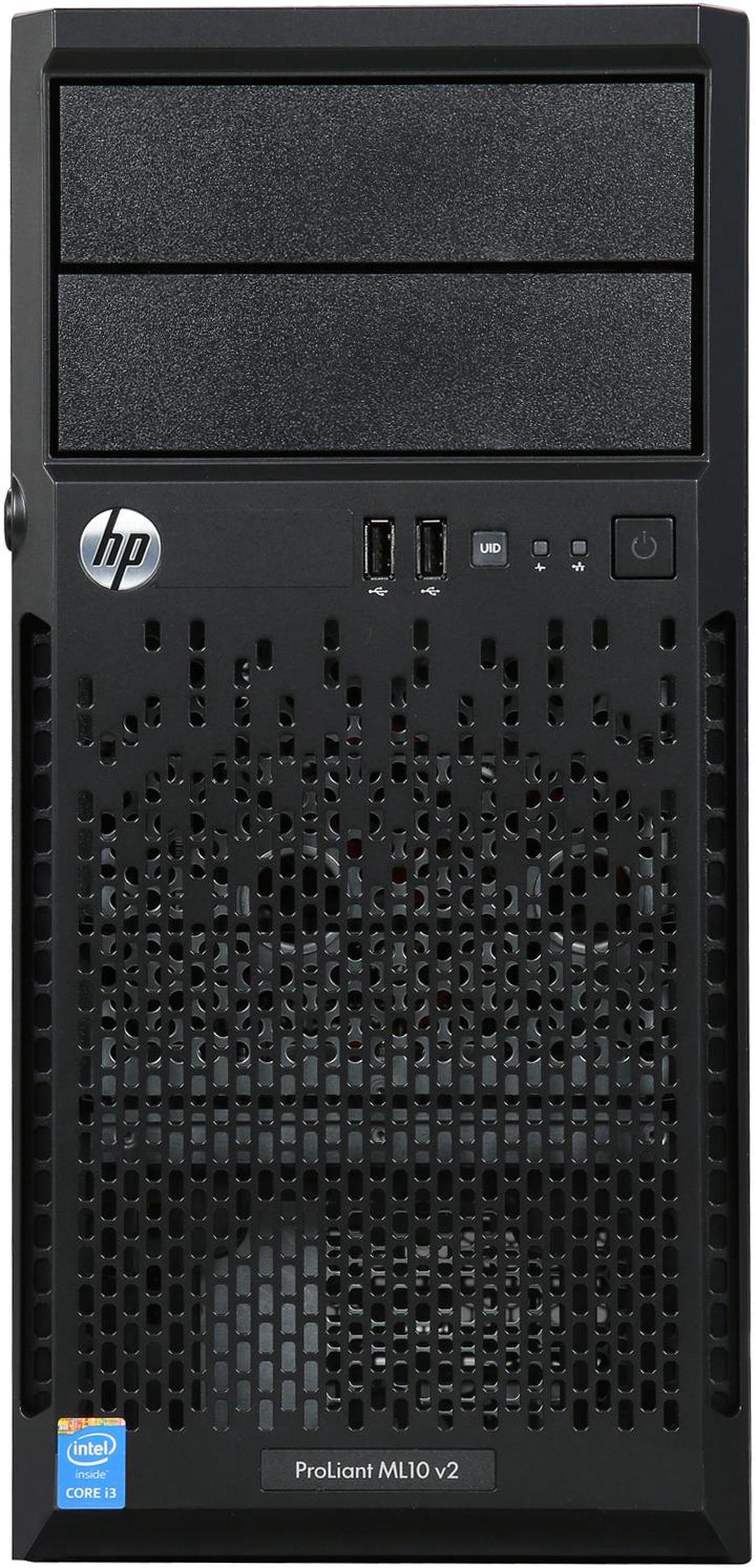 Alt view image 2 of 9 - HP ProLiant ML10 V2 Tower Server System i3-4150 3.5 GHz 8GB RAM 500GB SATA 7.2K