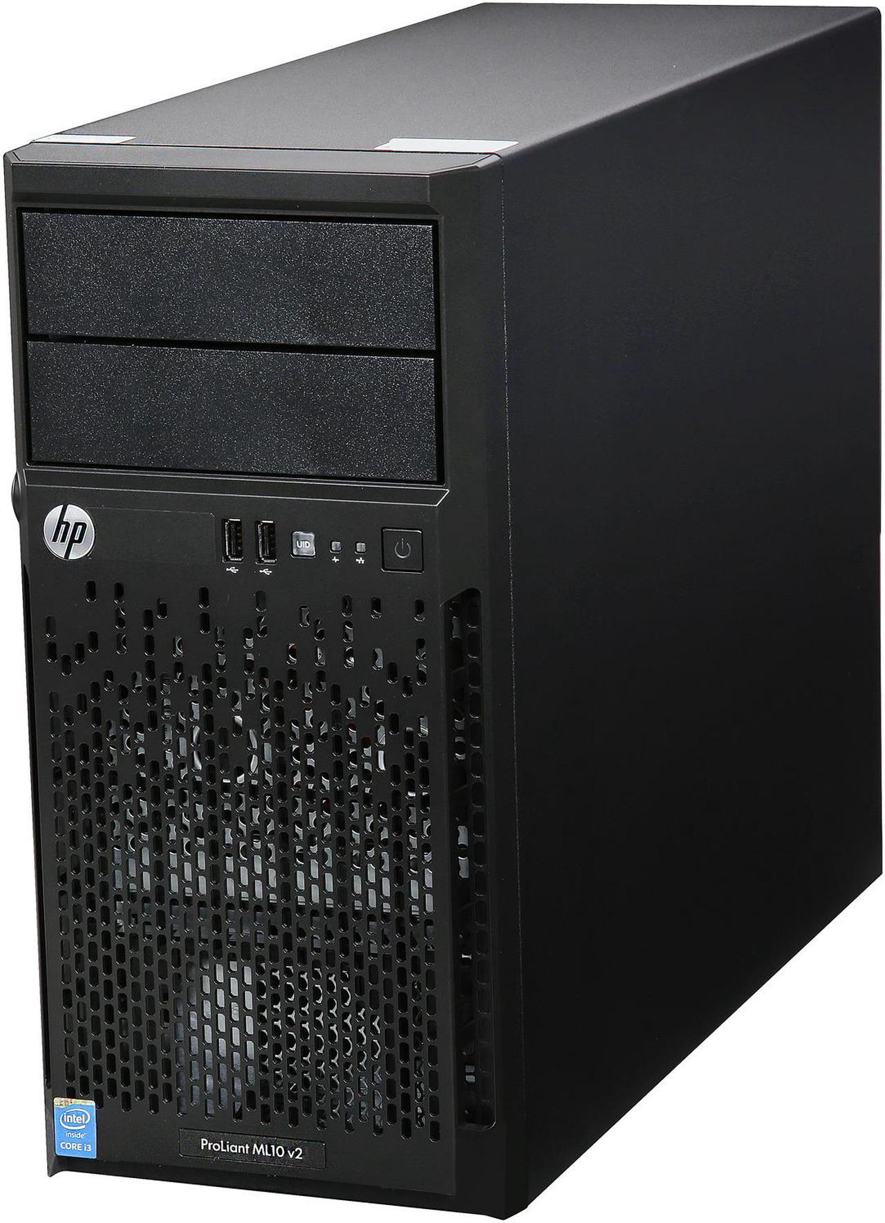 Alt view image 3 of 9 - HP ProLiant ML10 V2 Tower Server System i3-4150 3.5 GHz 8GB RAM 500GB SATA 7.2K