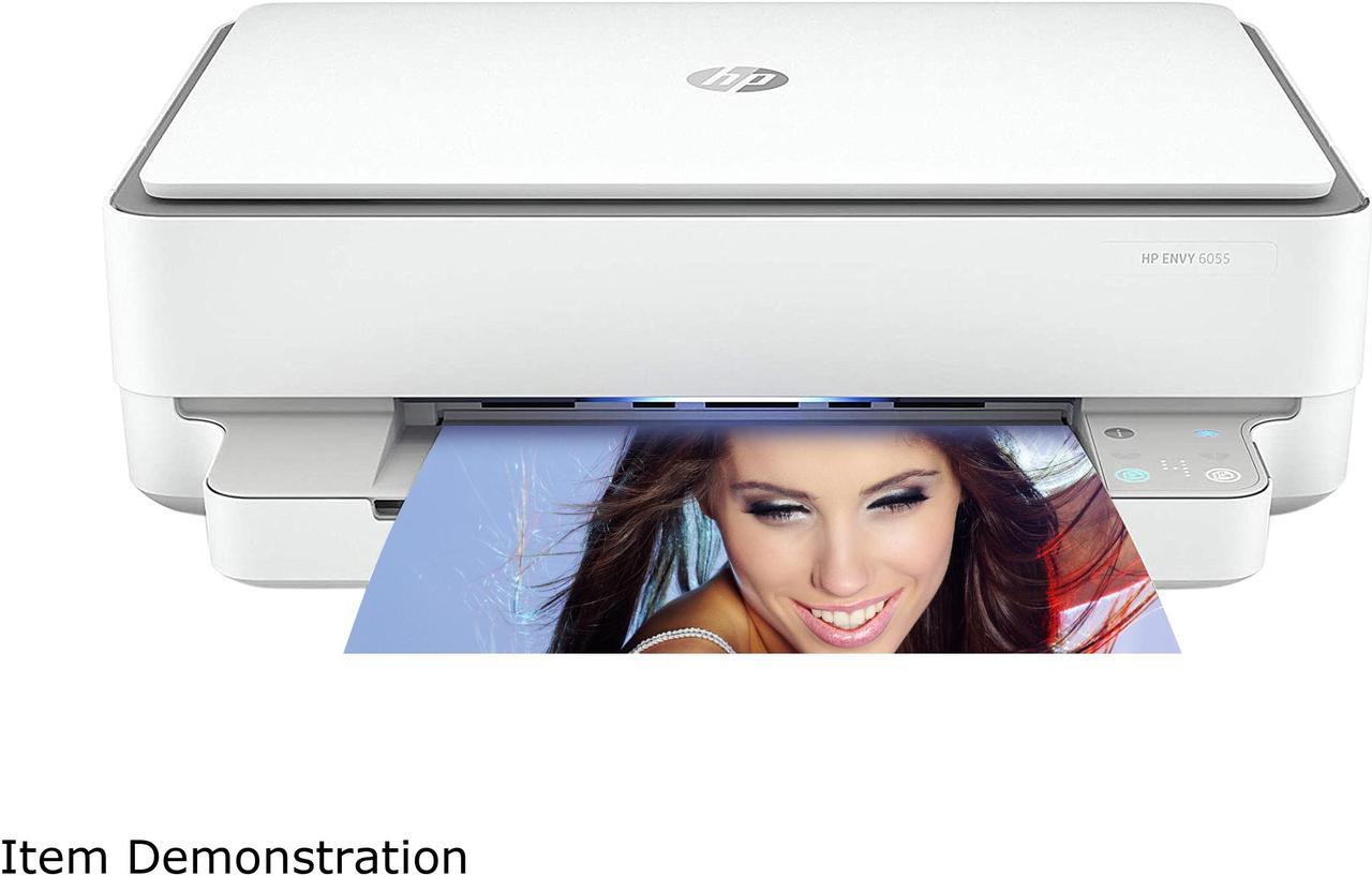 HP Envy 6055 Wireless All-in-One Inkjet Multifunction Printer, Copier & Scanner (5SE16A)