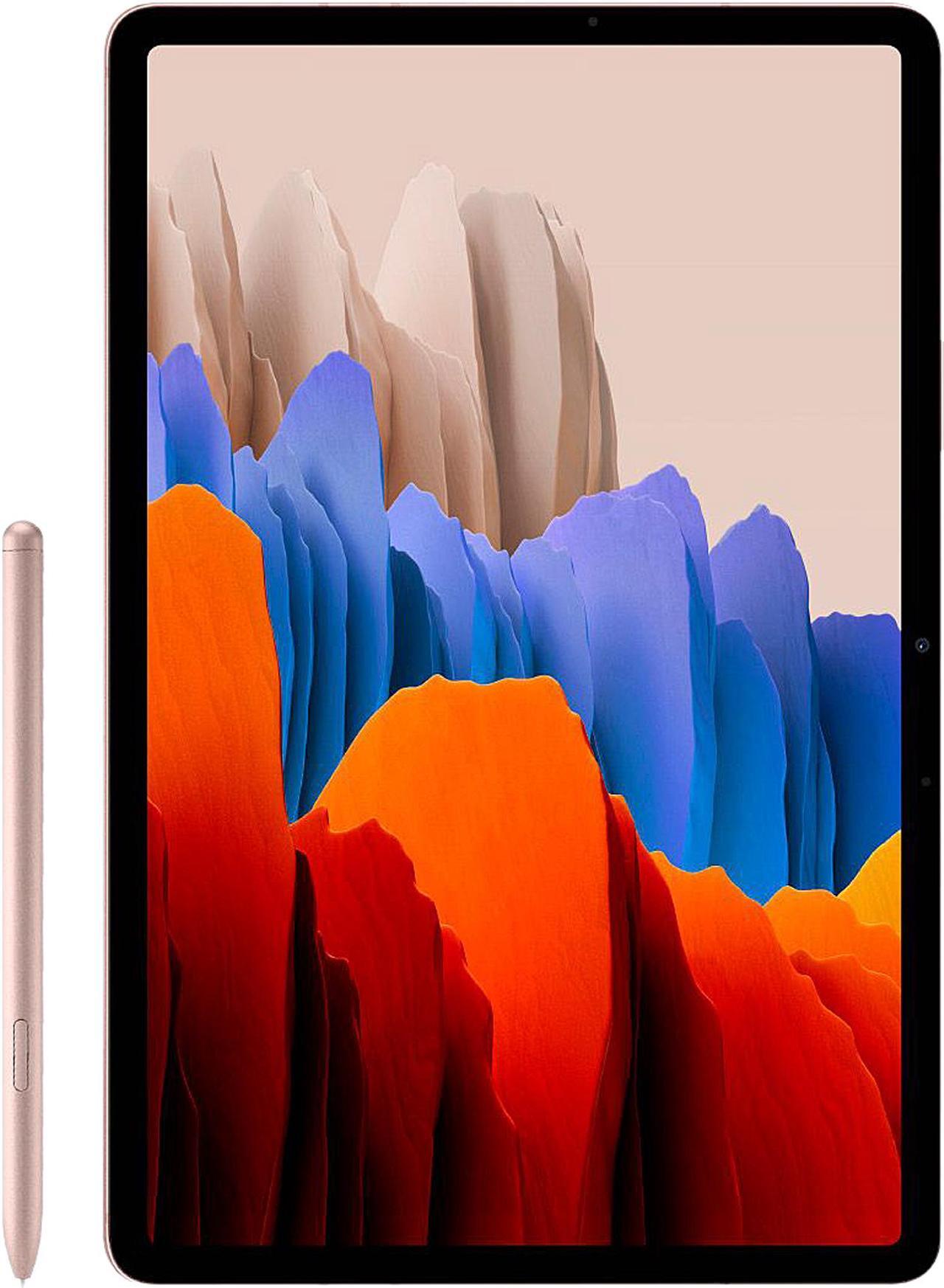 Main image of Samsung Galaxy Tab S7 11" T870 128 GB Wi-Fi Tablet, With S Pen - Mystic Bronze