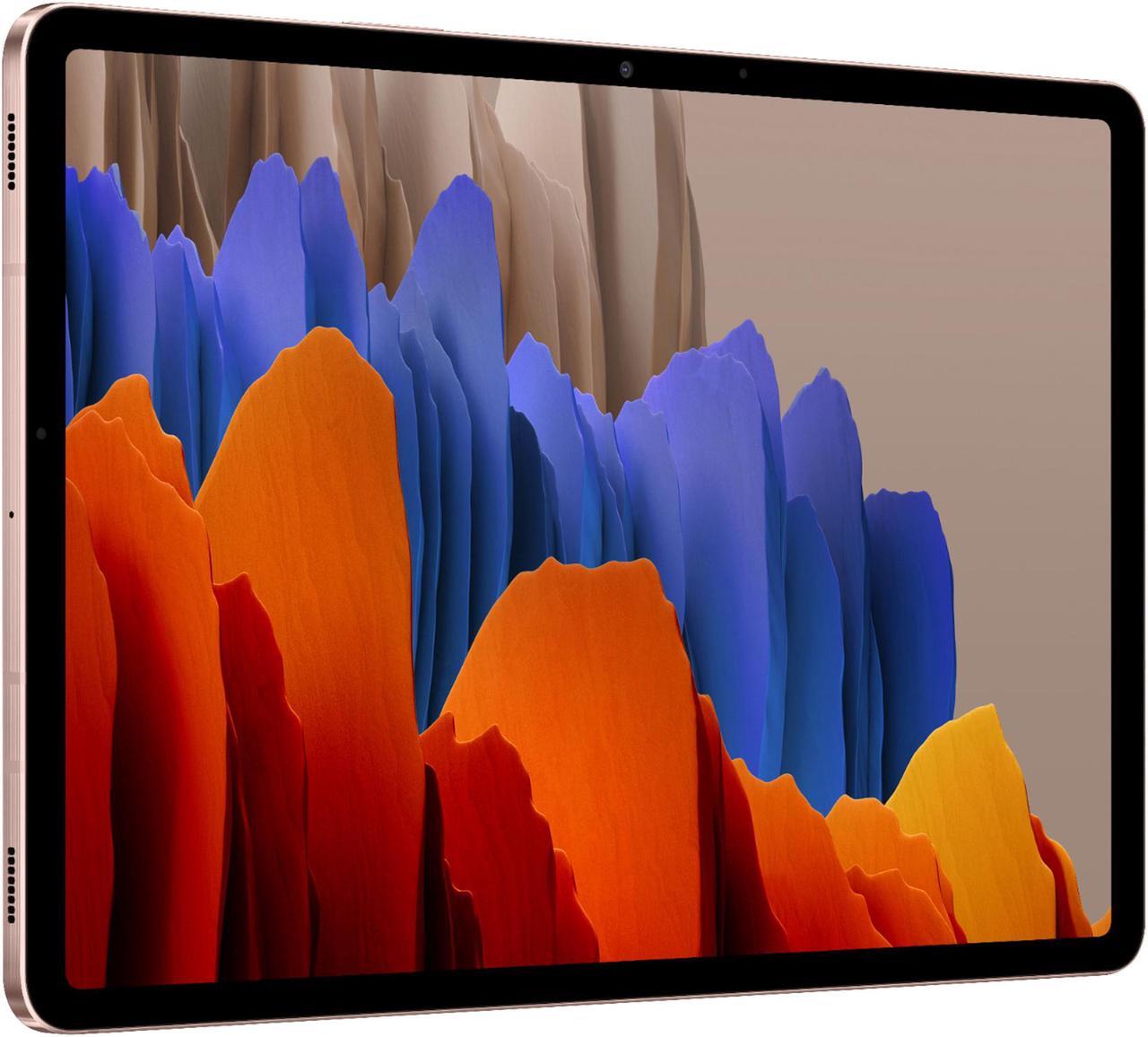 Alt view image 5 of 9 - Samsung Galaxy Tab S7 11" T870 128 GB Wi-Fi Tablet, With S Pen - Mystic Bronze