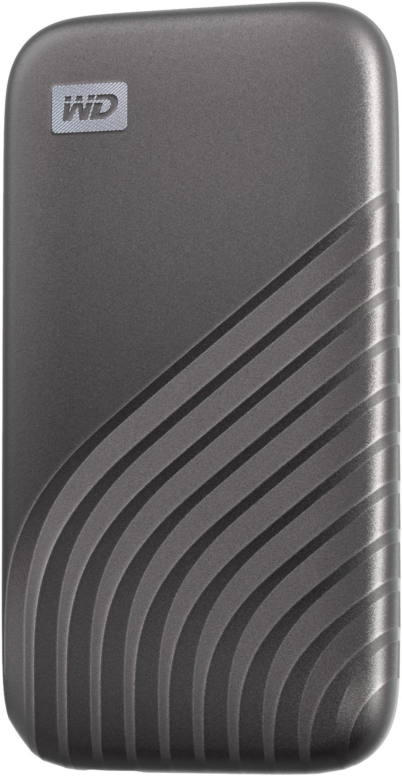 Alt view image 7 of 13 - WD 1TB My Passport SSD External Portable Drive, Gray, Up to 1,050 MB/s - WDBAGF0010BGY-WESN