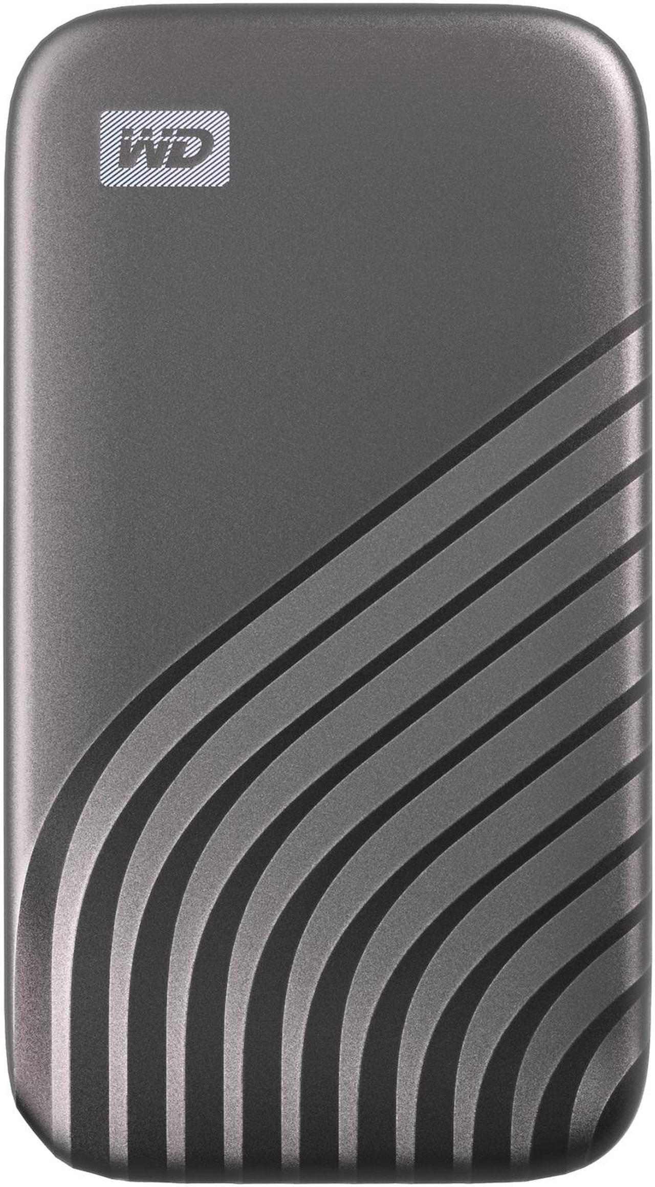 Alt view image 8 of 13 - WD 1TB My Passport SSD External Portable Drive, Gray, Up to 1,050 MB/s - WDBAGF0010BGY-WESN