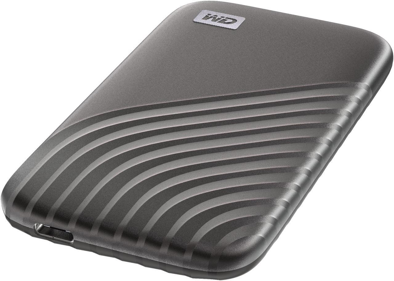 Alt view image 10 of 13 - WD 1TB My Passport SSD External Portable Drive, Gray, Up to 1,050 MB/s - WDBAGF0010BGY-WESN