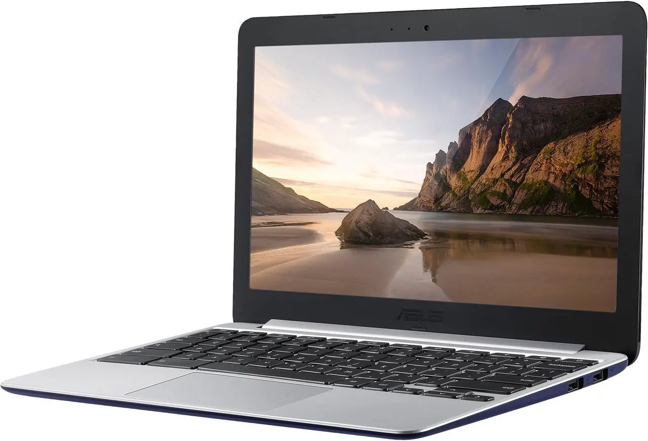 Main image of ASUS C201PA-DS02-PW Chromebook Rockchip RK3288 (1.80 GHz) 4 GB Memory 16 GB eMMC 11.6" Chrome OS