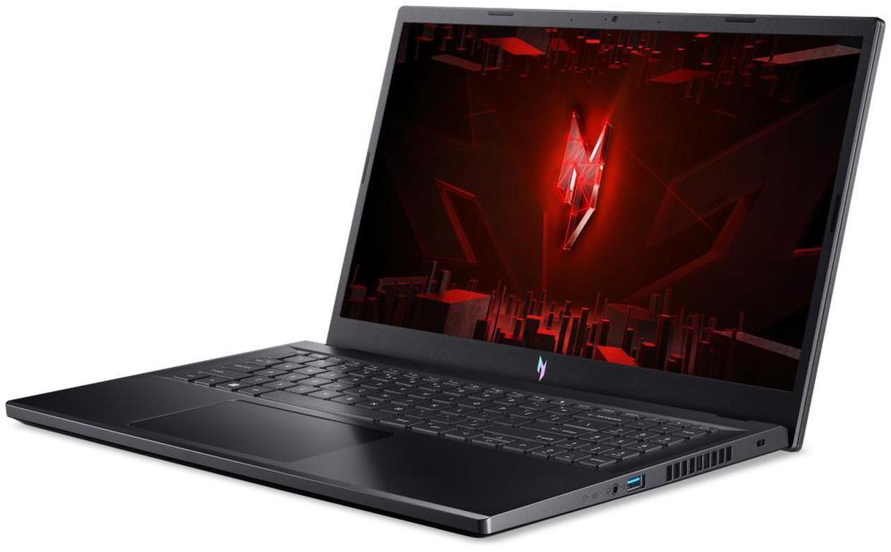 Alt view image 3 of 16 - Acer Nitro V 15.6" GeForce RTX 4060 Laptop GPU - Intel Core i7-13620H - 32GB DDR5 - 512GB PCIe SSD - Windows 11 Home Gaming Laptop (ANV15-51-77DQ)