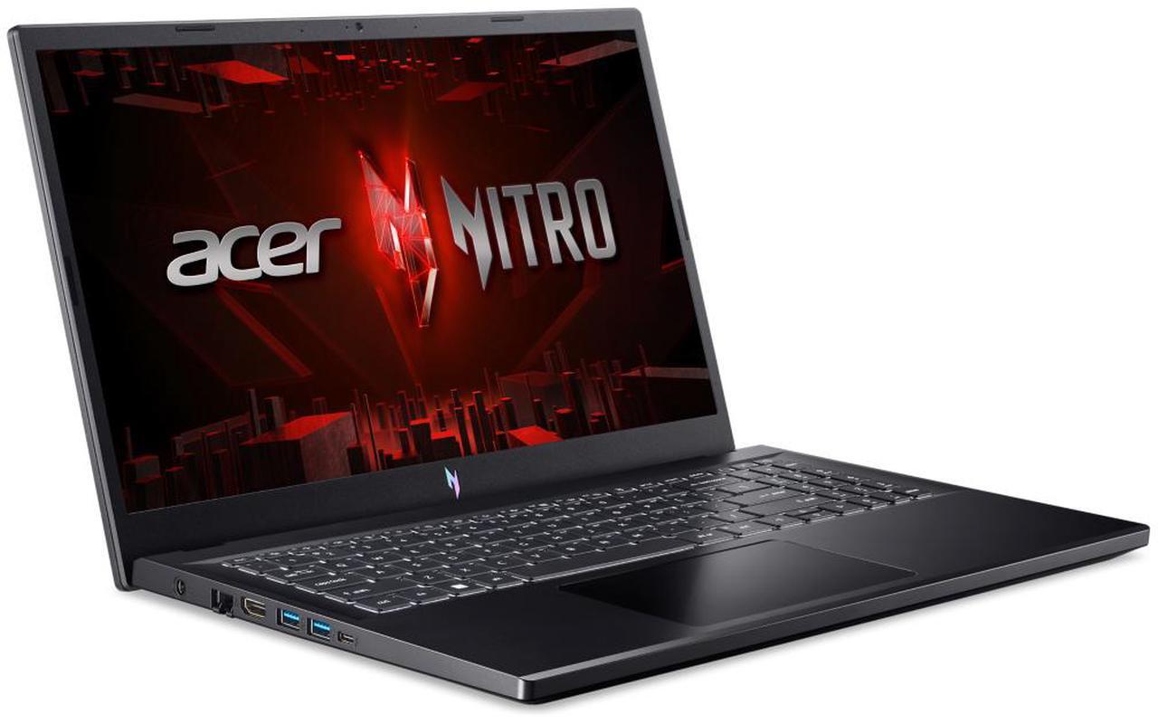 Alt view image 6 of 16 - Acer Nitro V 15.6" GeForce RTX 4060 Laptop GPU - Intel Core i7-13620H - 32GB DDR5 - 512GB PCIe SSD - Windows 11 Home Gaming Laptop (ANV15-51-77DQ)