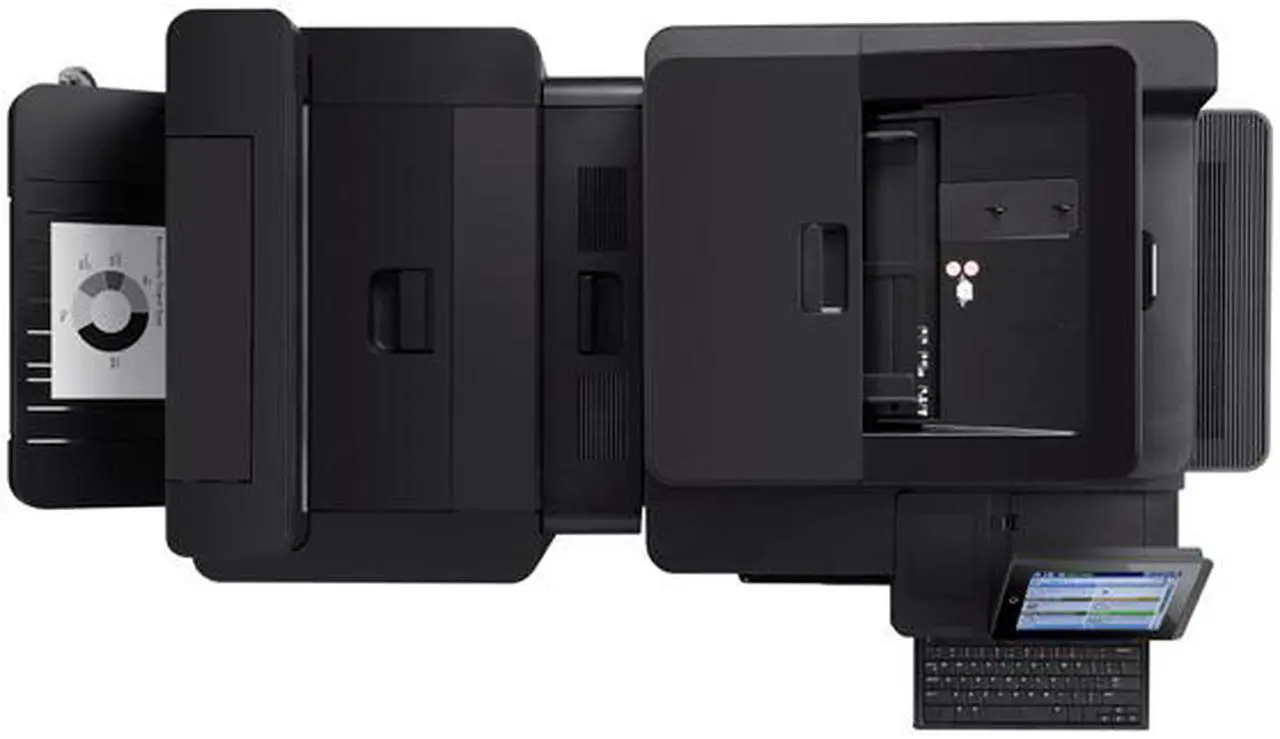 Alt view image 6 of 7 - HP LaserJet Enterprise M830Z (D7P68A#BGJ) Duplex 1200 dpi x 1200 dpi Wireless / USB Mono Laser MFP Printer